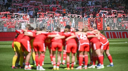 Die Frauen von Union Berlin setzen gegen RB Leipzig auch auf den Heimvorteil. / Foto: Sebastian Christoph Gollnow/dpa