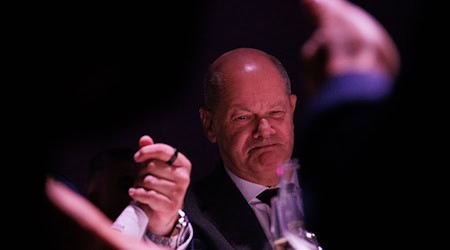 Bundeskanzler Olaf Scholz nimmt an der Eröffnungsgala der IFA teil. / Foto: Carsten Koall/dpa