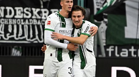 Tomas Cvancara erlöste Borussia Mönchengladbach. / Foto: Federico Gambarini/dpa