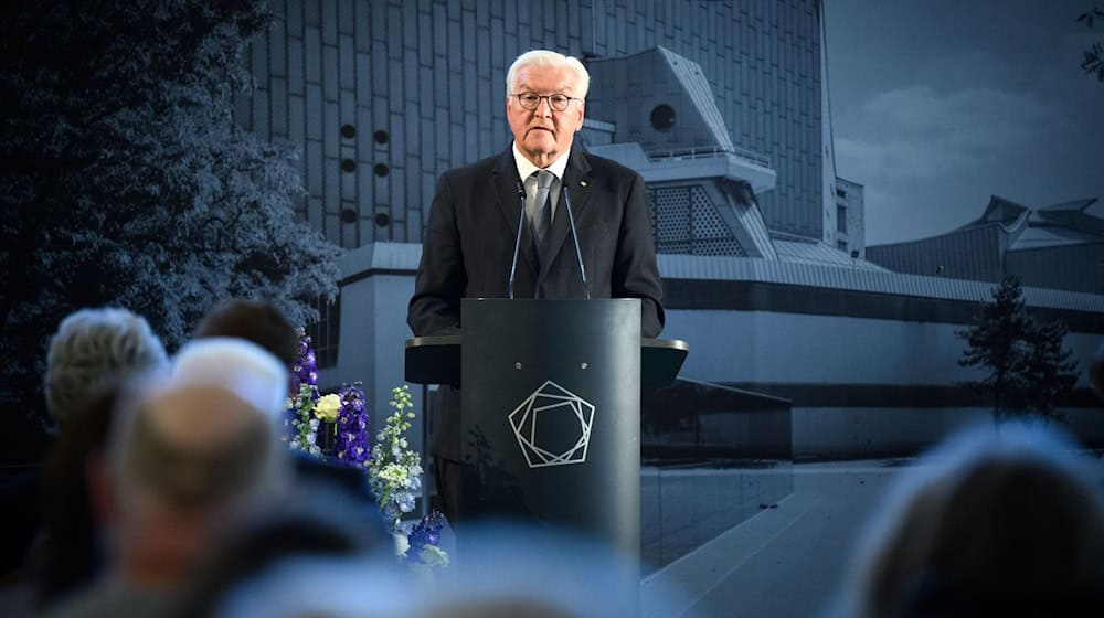 Bundespräsident Frank-Walter Steinmeier erinnert an die NS-Verbrechen gegen kranke Menschen. / Foto: Bernd von Jutrczenka/dpa