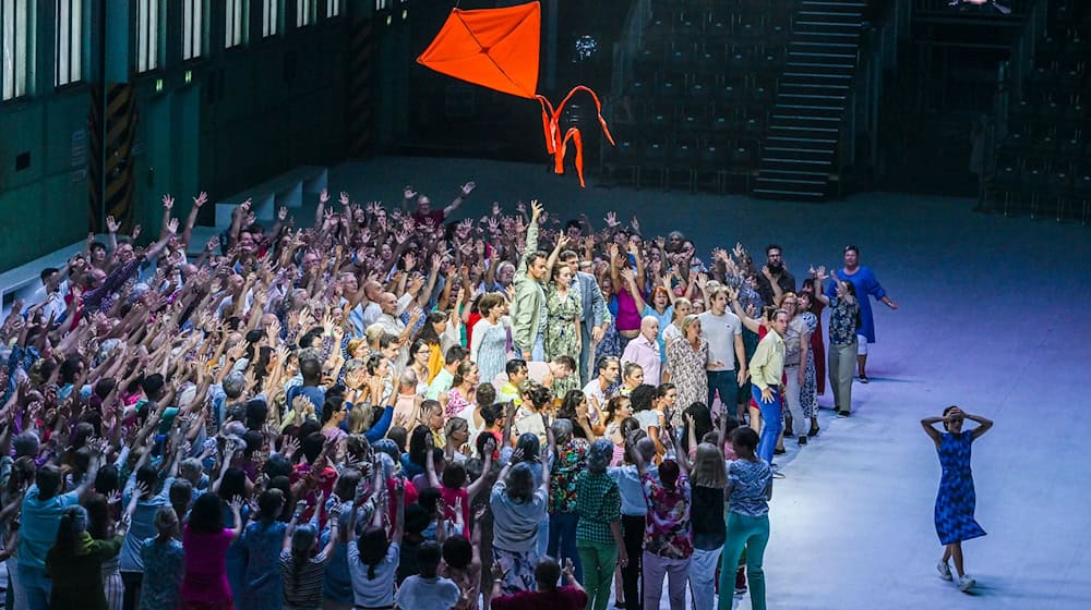 Die Komische Oper zeigt ein berühmtes Werk aus dem Barock im alten Flughafen Tempelhof - den «Messias» von Georg Friedrich Händel (1685–1759). / Foto: Jens Kalaene/dpa