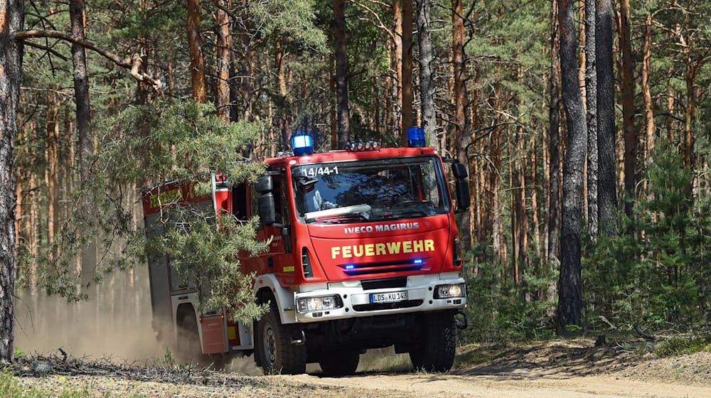 13 Stunden dauerte der Löscheinsatz der Feuerwehr. (Symbolbild) / Foto: Patrick Pleul/dpa-Zentralbild/ZB