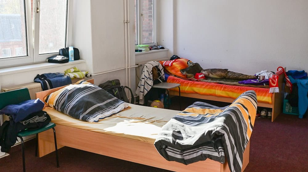 In Brandenburg sind dieses Jahr mehr wegen Wohnungslosigkeit untergebrachte Menschen erfasst worden. (Symbolbild) / Foto: Patrick Pleul/dpa-Zentralbild/dpa