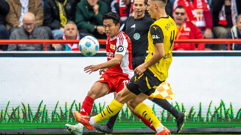 Dortmund konnte gegen Union nicht an seine gute Leistung aus der Champions League anknüpfen.  / Foto: Andreas Gora/dpa