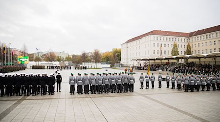 Der Große Paradeplatz im Bendlerblock wird bebaut (Archivbild).  / Foto: Christoph Soeder/dpa