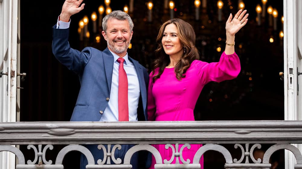 Dänemarks Königspaar Frederik und Mary kommt nach Berlin und Schleswig-Holstein (Archivbild). / Foto: Ida Marie Odgaard/Ritzau Scanpix /AP/dpa