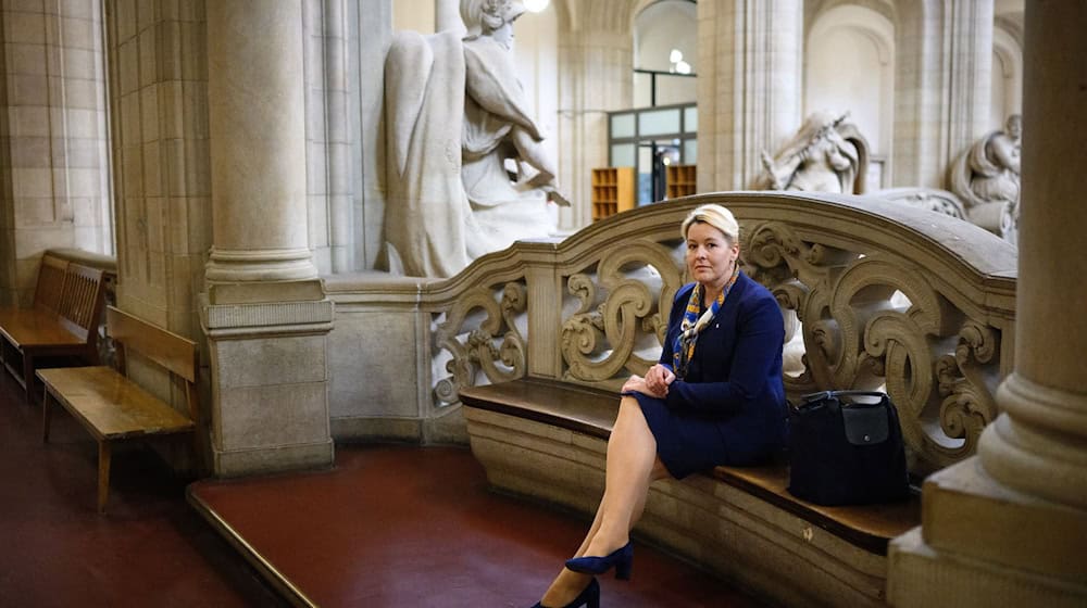 Nach einem Angriff auf Franziska Giffey (SPD) urteilt das Berliner Landgericht im Prozess gegen einen inzwischen 75-Jährigen. (Archivfoto) / Foto: Bernd von Jutrczenka/dpa