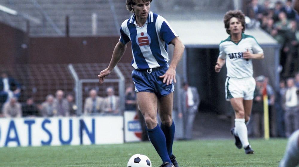 Herthas ehemaliger Kapitän Dieter Trimme ist gestorben.  / Foto: Werner Otto/picture alliance/United Archives /dpa