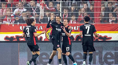 Mario Götze trifft zum ersten Mal für Eintracht Frankfurt seit dem 17. März.  / Foto: Andreas Gora/dpa