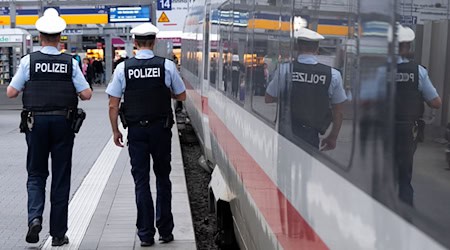 Eine Zugbegleiterin ist von einem Fahrgast in einem ICE verprügelt worden und erlitt Hämatome im Gesicht. (Symbolbild) / Foto: Sven Hoppe/dpa