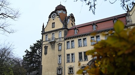 Lehrer der Friedrich-Bergius-Schule im Berliner Bezirk Tempelhof-Schöneberg rufen um Hilfe.  / Foto: Leonie Asendorpf/dpa