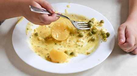 Eine Volksinitiative setzt sich für kostenloses Mittagessen in Brandenburgs Schulen ein (Archivbild). / Foto: Jens Kalaene/dpa-Zentralbild/dpa