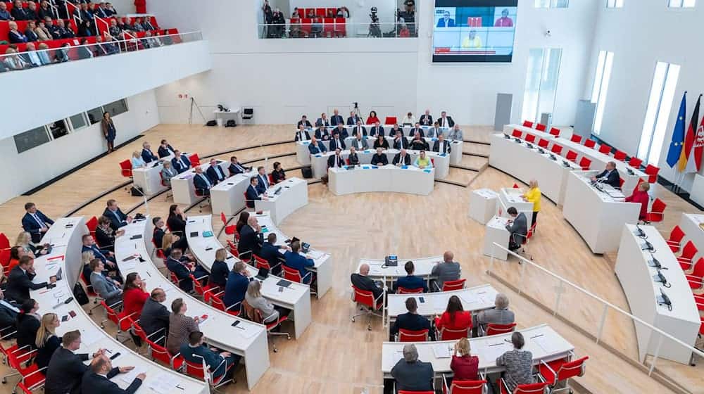 Für den Brandenburger Landtag gibt es bisher eine automatische Erhöhung der Diäten. (Archivbild) / Foto: Soeren Stache/dpa;POOL/dpa