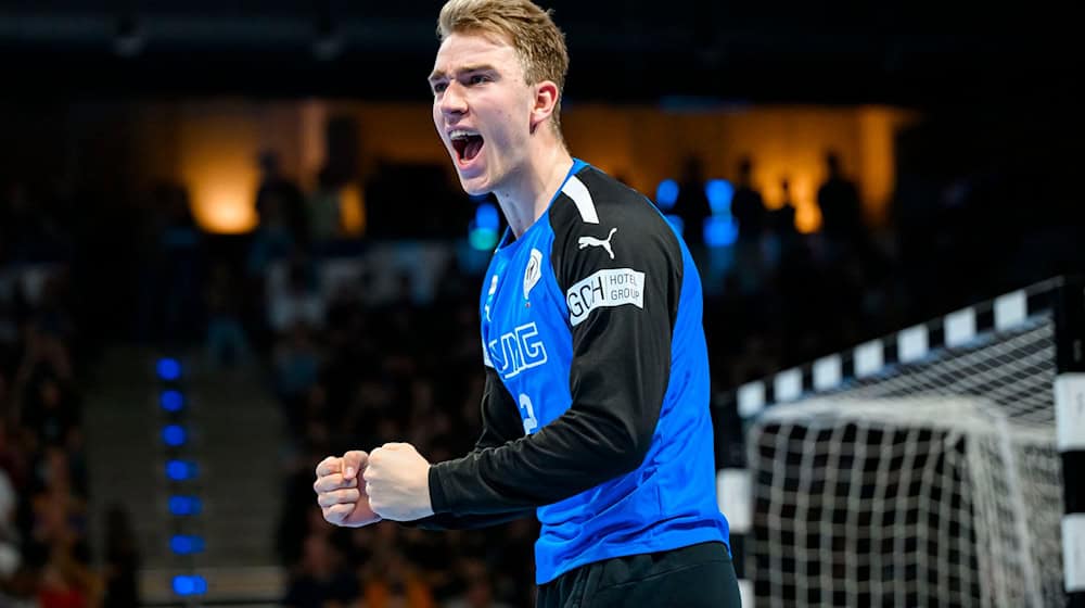 Lasse Ludwig schaffte mit Potsdam den Aufstieg und spielt nun bei den Füchsen. / Foto: Marco Wolf/wolf-sportfoto/dpa