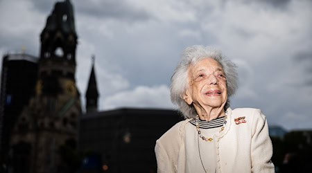 Die Holocaust-Überlebende Margot Friedländer wird mit dem Preis des Jüdischen Museums ausgezeichnet. (Archivbild) / Foto: Christoph Soeder/dpa