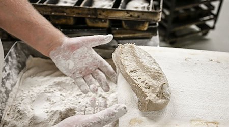 Unter den Preisträgern des Zukunftspreises Brandenburg ist in diesem Jahr auch eine Bäckerei. (Symbol) / Foto: Jens Kalaene/dpa