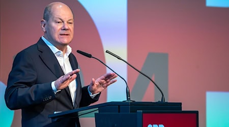 SPD-Kanzlerkandidat Olaf Scholz ist Spitzenkandidat der Brandenburger SPD für die Bundestagswahl. / Foto: Soeren Stache/dpa