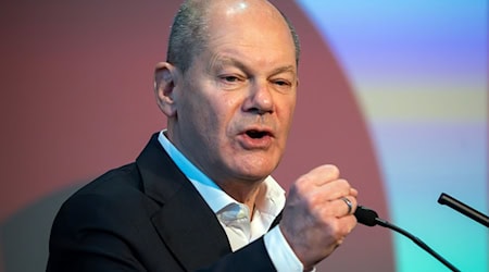 SPD-Kanzlerkandidat Olaf Scholz kann sich das BSW eher nicht als Partner vorstellen. / Foto: Soeren Stache/dpa