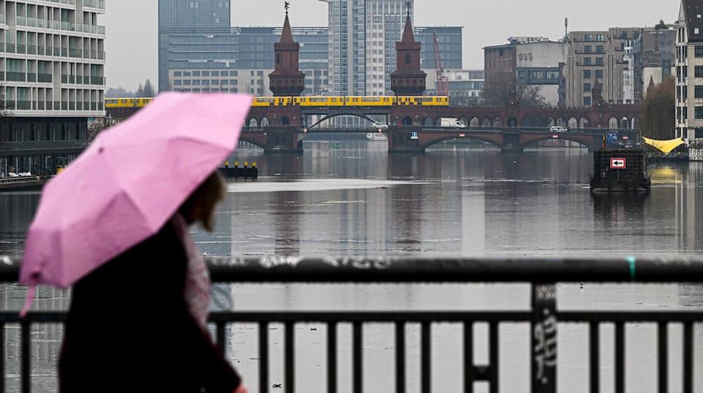 Sprühregen statt Schnee fällt in der Hauptstadtregion. (Symbolbild) / Foto: Jens Kalaene/dpa