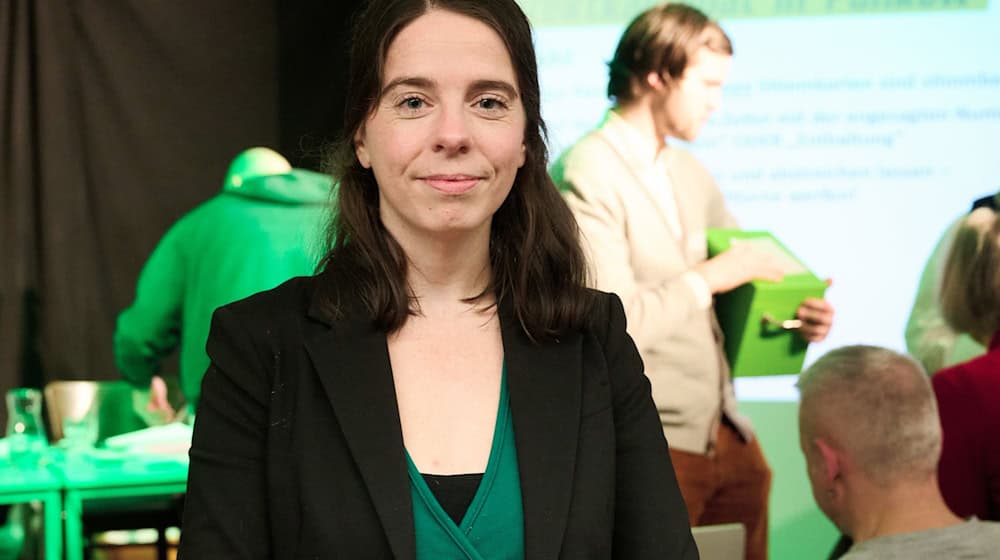 Julia Schneider soll Grünen-Direktkandidatin in Berlin-Pankow zur Bundestagswahl 
bleiben. (Archivfoto) / Foto: Annette Riedl/dpa