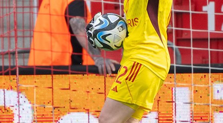 Torhüterin Melanie Wagner bleibt bei Union Berlin.  / Foto: Sebastian Christoph Gollnow/dpa