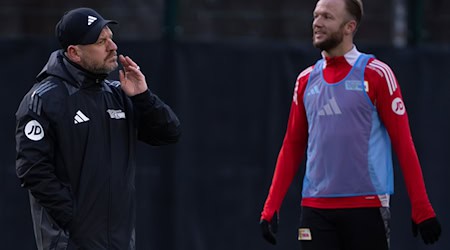 Vogt (r.) konnte wieder mitwirken. / Foto: Soeren Stache/dpa