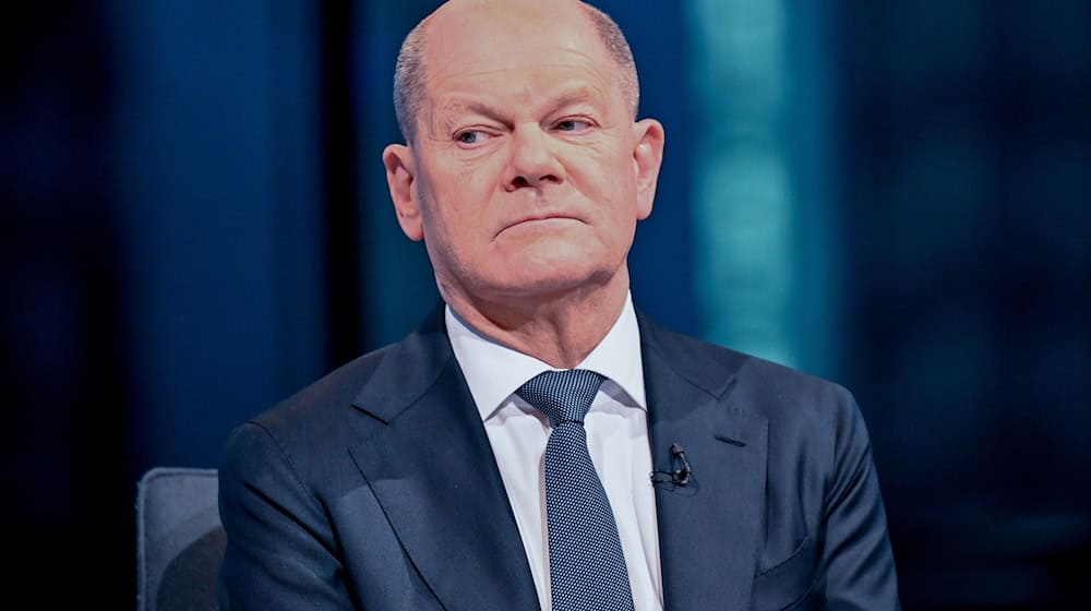 SPD-Kanzlerkandidat Olaf Scholz hat den Wahlkreis in Potsdam gewonnen. / Foto: Stefanie Loos/AFP POOL/dpa