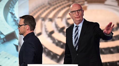 Brandenburgs Ministerpräsident Diemtar Woidke (SPD) weist Vorwürfe von CDU-Landeschef Jan Redmann zur Migrationspolitik zurück (Archivbild). / Foto: Bernd von Jutrczenka/dpa