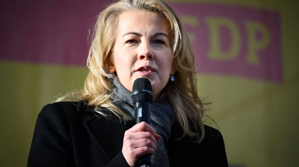 Linda Teuteberg ist Spitzenkandidatin der FDP in Brandenburg. / Foto: Bernd von Jutrczenka/dpa