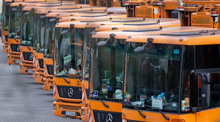 Bei der BSR geht am Samstag streikbedingt nichts. (Archivbild) / Foto: Monika Skolimowska/dpa