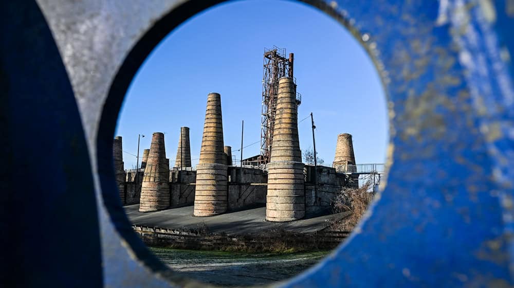 Eine Schachtofenbatterie mit 18 Rumfordöfen ist eine besondere Sehenswürdigkeit im Museumspark Rüdersdorf. / Foto: Jens Kalaene/dpa