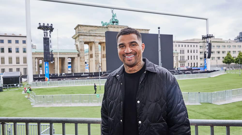 Kevin-Prince Boateng sorgt sich um die Hertha. / Foto: Jörg Carstensen/dpa