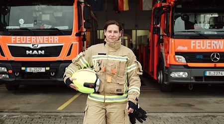  Beatrice Wrenger von der Berliner Feuerwehr (Handout) / Foto: Kathleen Springer/offenblende.de /dpa