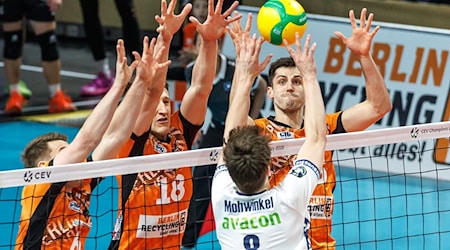 Die BR Volleys verlieren erneut gegen Lüneburg / Foto: Andreas Gora/dpa