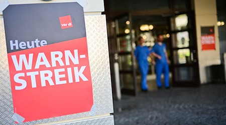 Verdi plant vor der nächsten Tarifrunde nochmals Warnstreiks in Berlin. (Archivbild)  / Foto: Sebastian Gollnow/dpa