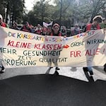 Die GEW setzt schon länger auf Warnstreiks an Schulen, um ihr Ziel kleinerer Klassen zu erreichen. (Archivbild) / Foto: Silke Sullivan/dpa