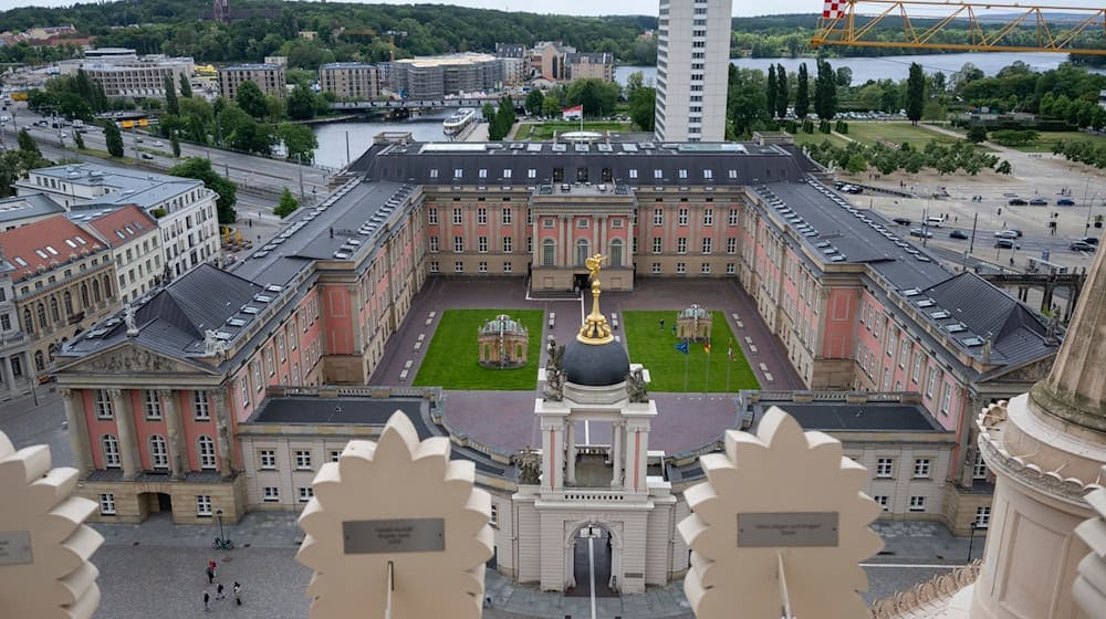 Der Potsdamer Landtag befindet sich in der Innenstadt. (Archivbild) / Foto: Monika Skolimowska/dpa