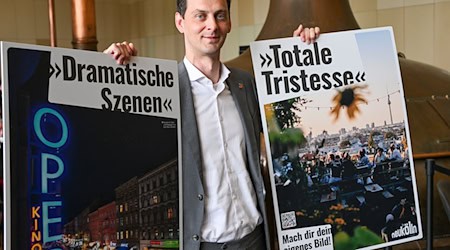 Bezirksbürgermeister Martin Hikel (SPD) wirbt für einen Besuch in seinem Bezirk. / Foto: Jens Kalaene/dpa