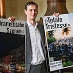 Bezirksbürgermeister Martin Hikel (SPD) wirbt für einen Besuch in seinem Bezirk. / Foto: Jens Kalaene/dpa