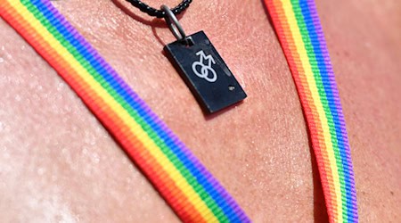 In Rheinsberg soll am Samstag ein CSD-Umzug stattfinden. (Symbolbild) / Foto: Roberto Pfeil/dpa
