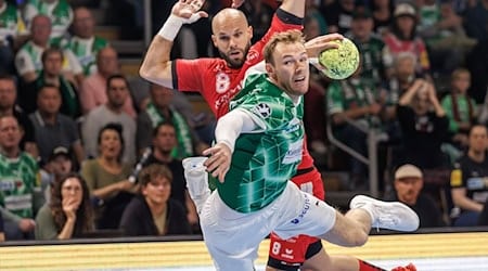Einmal mehr war Welthandballer Mathias Gidsel der überragende Akteur der Füchse / Foto: Andreas Gora/dpa