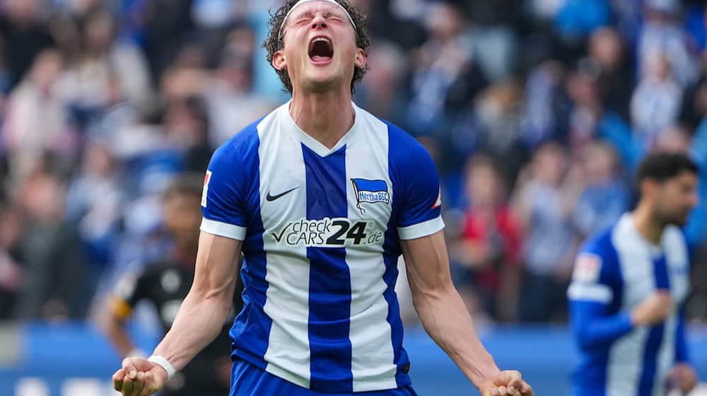 Reese will mit Hertha in die Bundesliga. / Foto: Soeren Stache/dpa