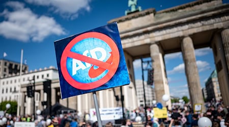 Mehrere tausend Menschen haben in Berlin gegen die AfD demonstriert.  / Foto: Fabian Sommer/dpa