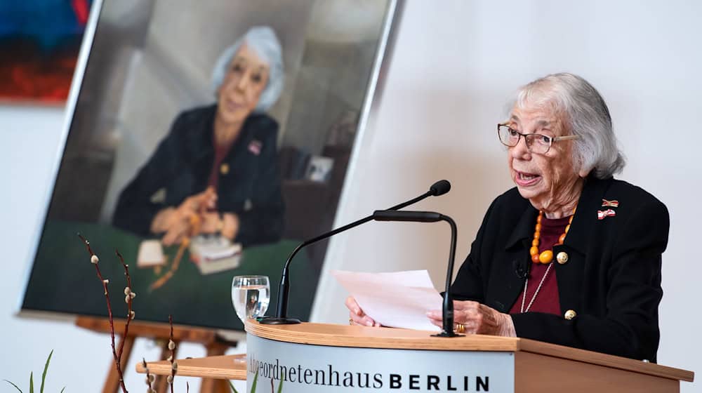 Margot Friedländer. (Foto Archiv) / Foto: Bernd von Jutrczenka/dpa