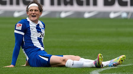Bleibt er oder geht er? An Fabian Reese hängen auch die Ansprüche von Hertha in der kommenden Saison. / Foto: Soeren Stache/dpa