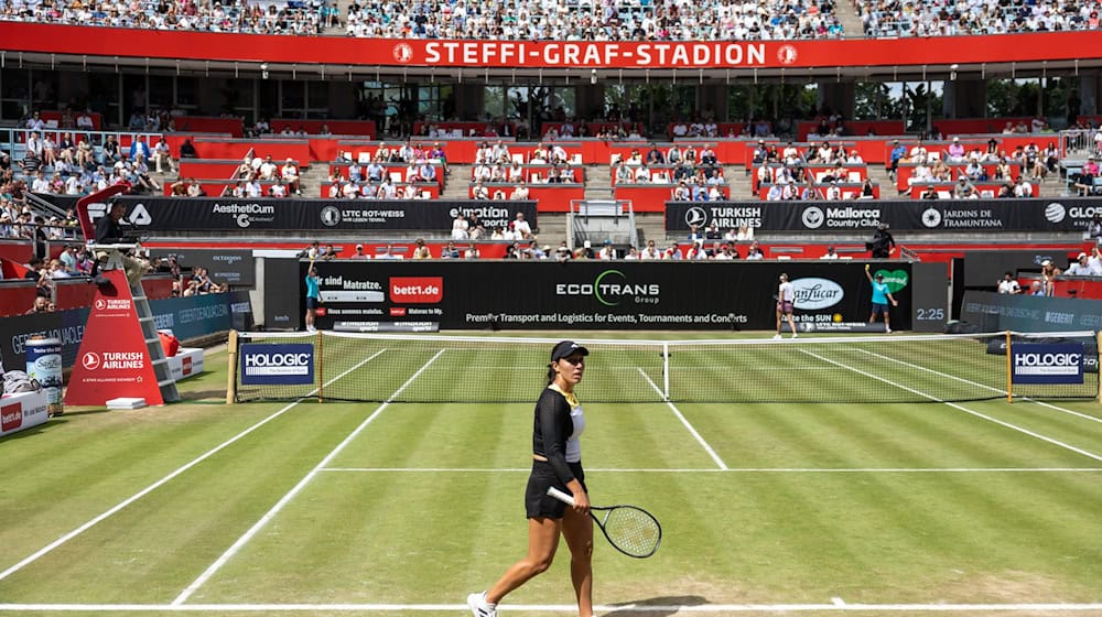 Das Rasenturnier in Berlin ist für die Topspielerinnen wie Jessica Pegula sehr interessant. / Foto: Hannes P. Albert/dpa