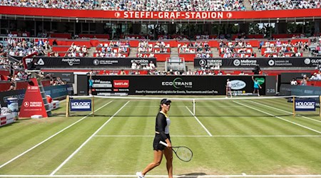 Das Rasenturnier in Berlin ist für die Topspielerinnen wie Jessica Pegula sehr interessant. / Foto: Hannes P. Albert/dpa