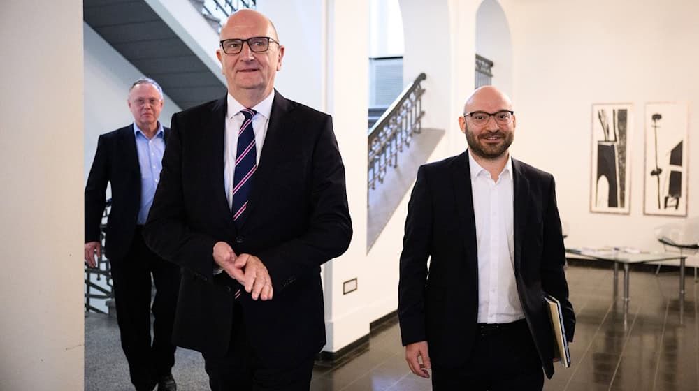 Dietmar Woidke hat wenige Tage nach dem Lange-Rücktritt einen neuen Innenminister vorgestellt. / Foto: Bernd von Jutrczenka/dpa