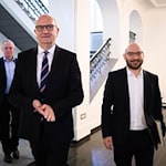 Dietmar Woidke hat wenige Tage nach dem Lange-Rücktritt einen neuen Innenminister vorgestellt. / Foto: Bernd von Jutrczenka/dpa