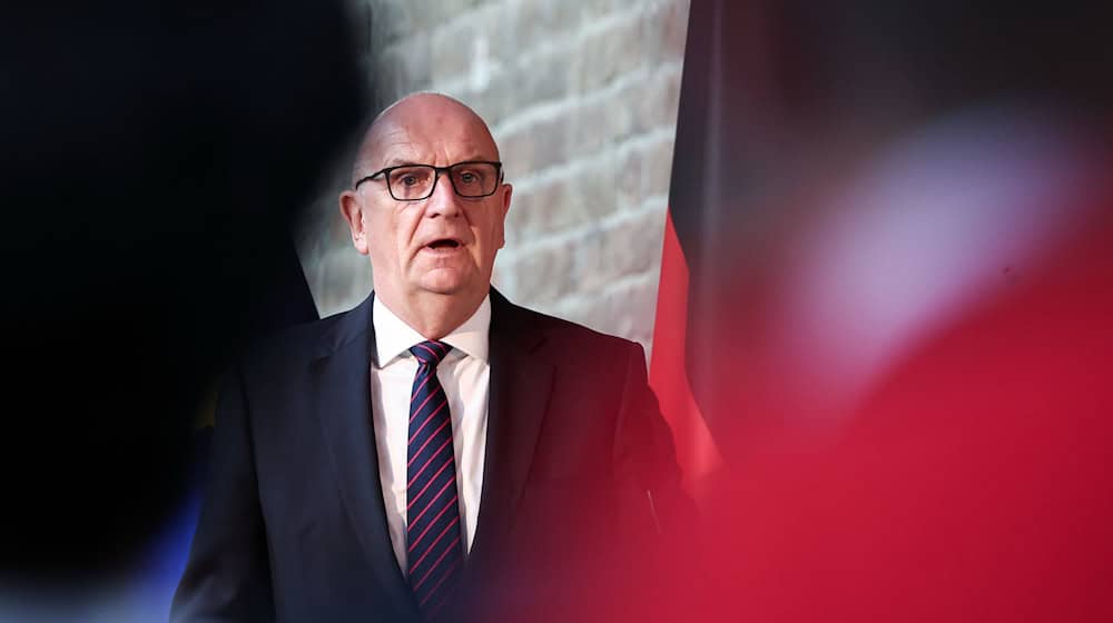 Dietmar Woidke zum Kriegsende: «Die Toten mahnen uns.» / Foto: Hannes P. Albert/dpa